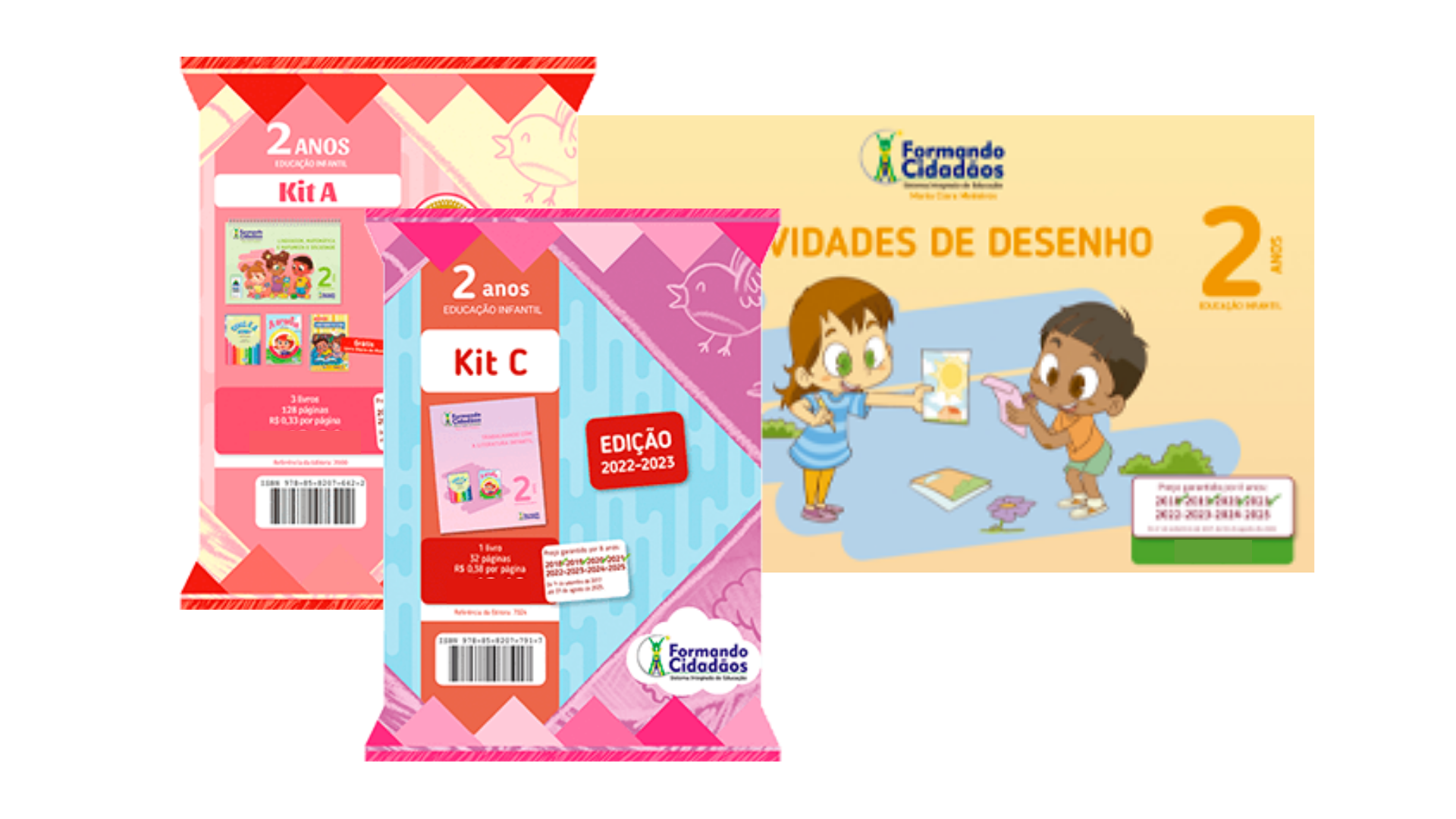 FORMANDO CIDADÃOS KIT COMPLETO – A, B e C 2 ANOS